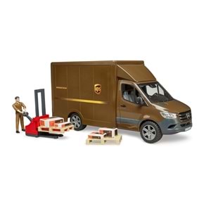 Bruder Mercedes Benz Sprinter Ups Kargo Aracı Transpalet BR02678