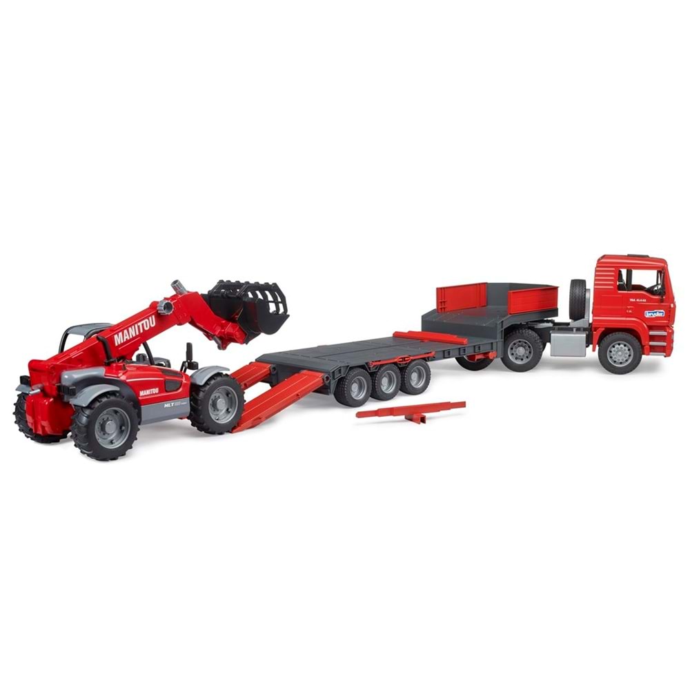 Bruder Man Tır & Manitou Teleskopik Kepçe Br02774
