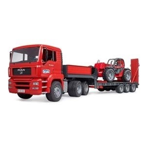 Bruder Man Tır & Manitou Teleskopik Kepçe Br02774