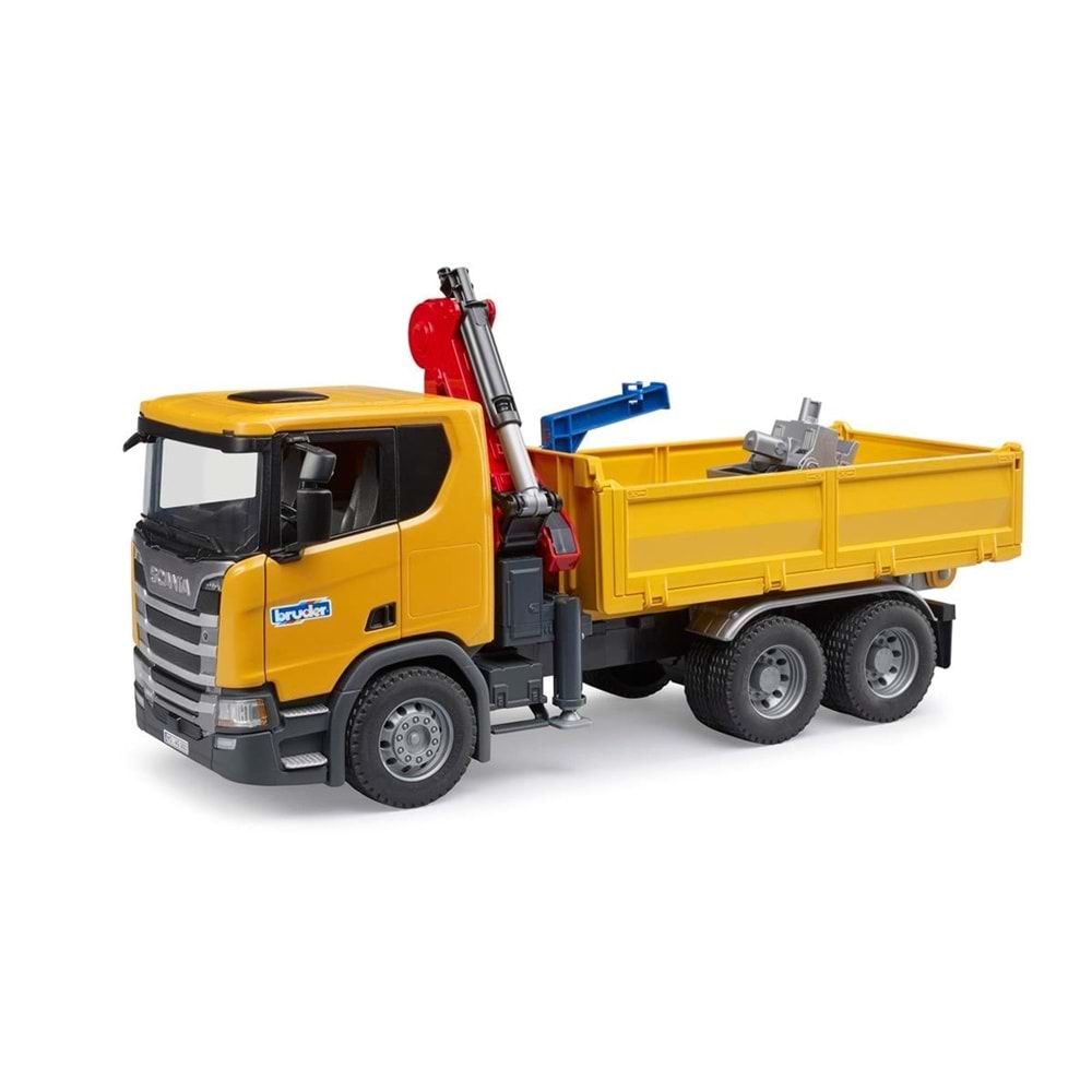 Bruder Scania 560R Vinçli Şantiye Kamyonu Br03551