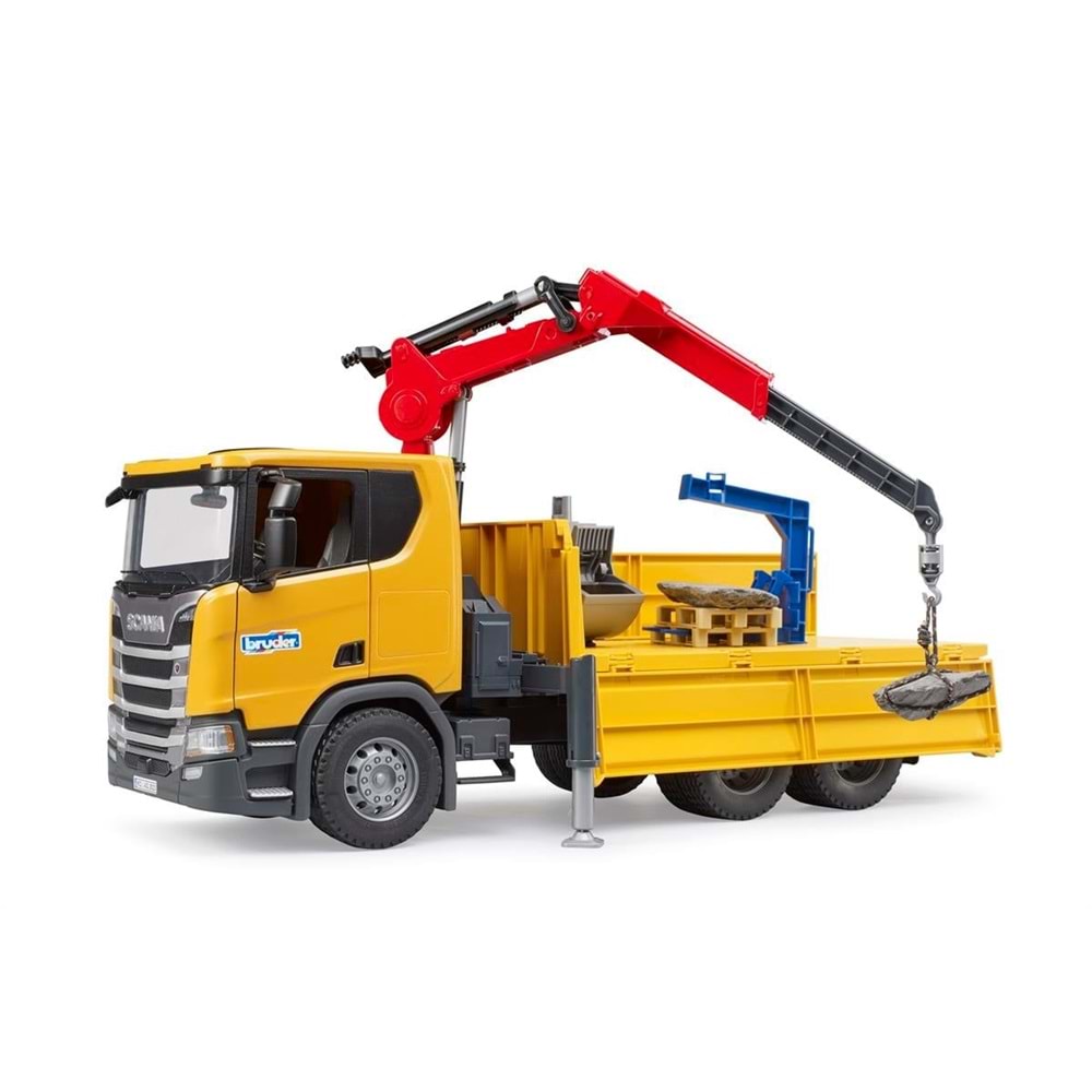 Bruder Scania 560R Vinçli Şantiye Kamyonu Br03551