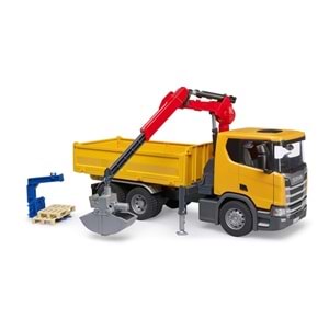 Bruder Scania 560R Vinçli Şantiye Kamyonu Br03551