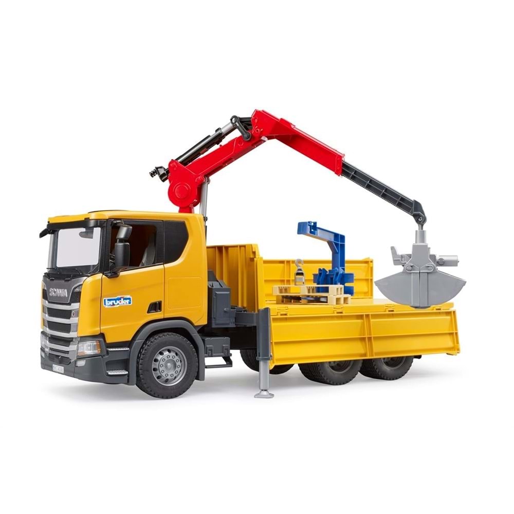 Bruder Scania 560R Vinçli Şantiye Kamyonu Br03551