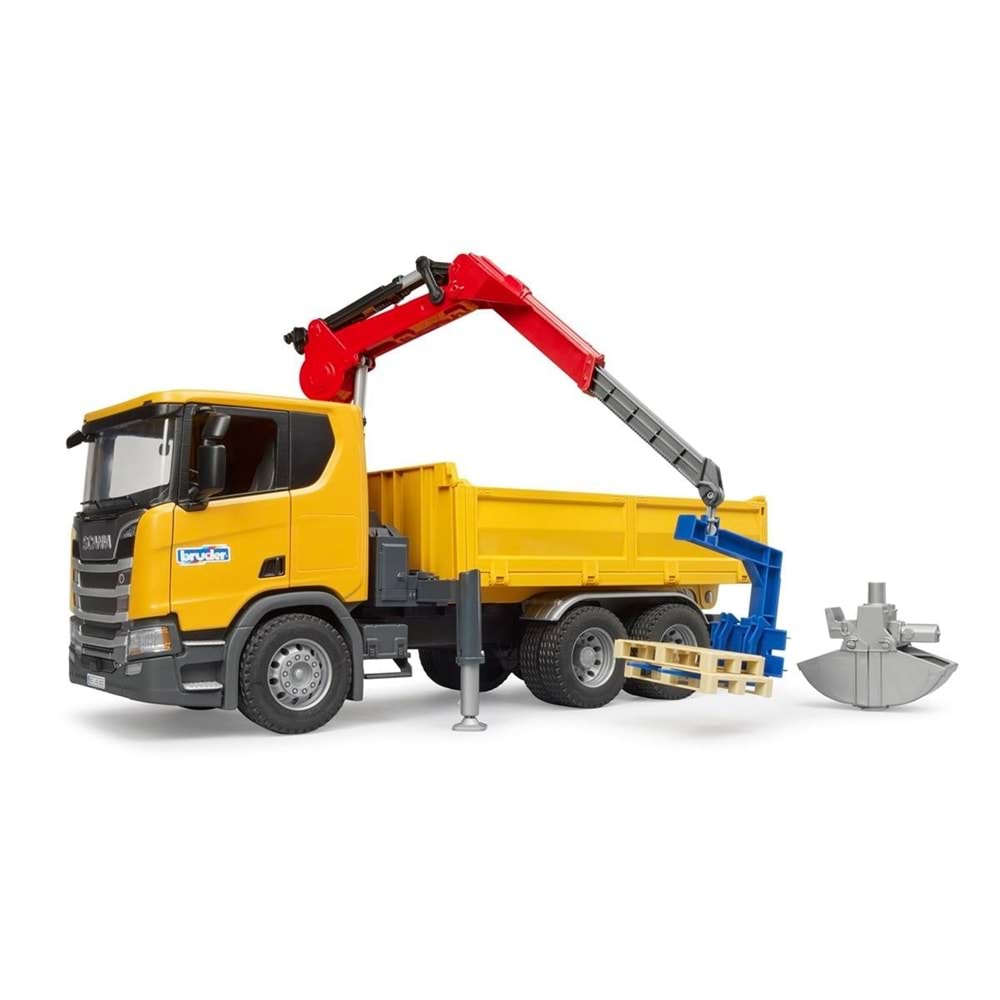Bruder Scania 560R Vinçli Şantiye Kamyonu Br03551