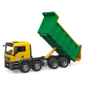 Bruder Man Tgs Damperli Kamyon (Sarı-Yeşil) Br03766