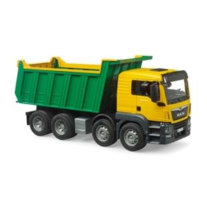 Bruder Man Tgs Damperli Kamyon (Sarı-Yeşil) Br03766