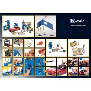 Bruder Benzin İstasyonu Ve Oto Yıkama Br62111