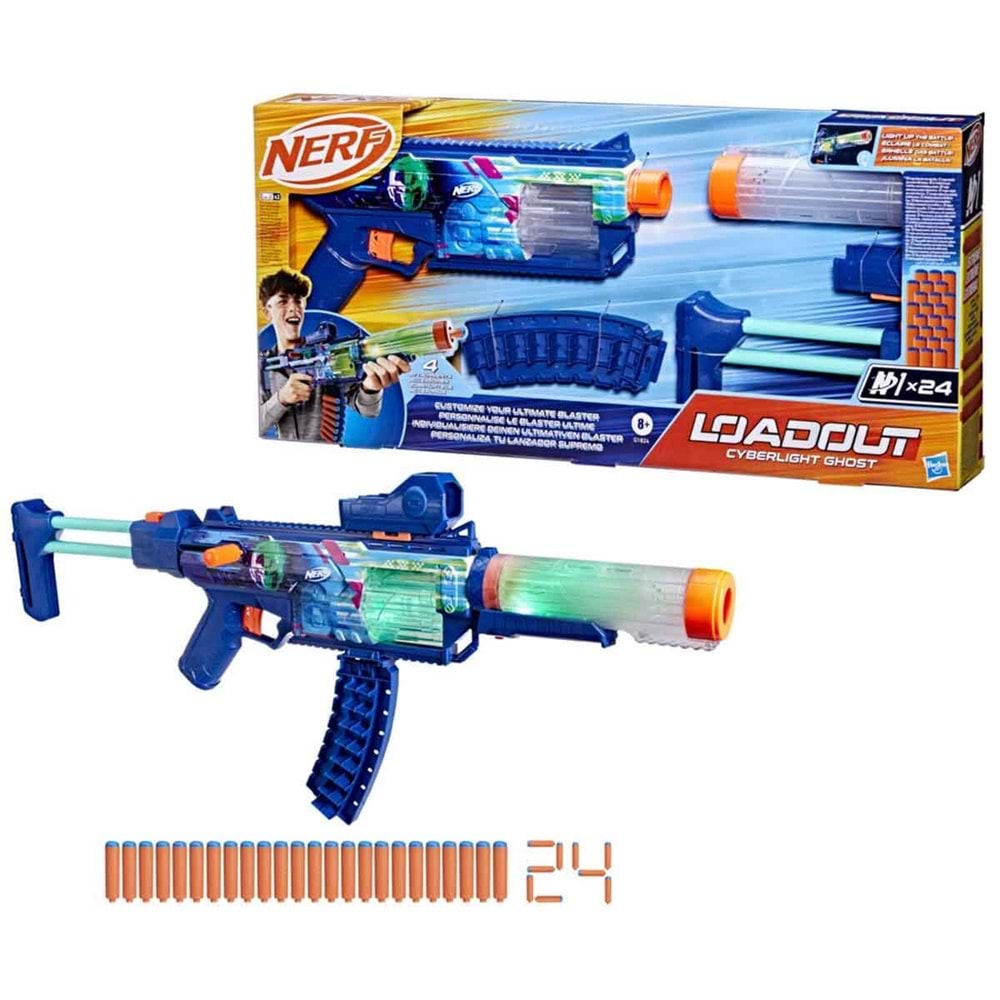 Nerf Loadout Cyberlight Ghost G1824
