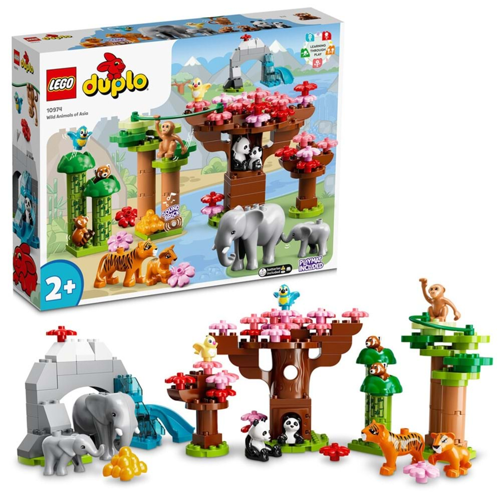 LEGO-10974 DUPLO® Vahşi Asya Hayvanları