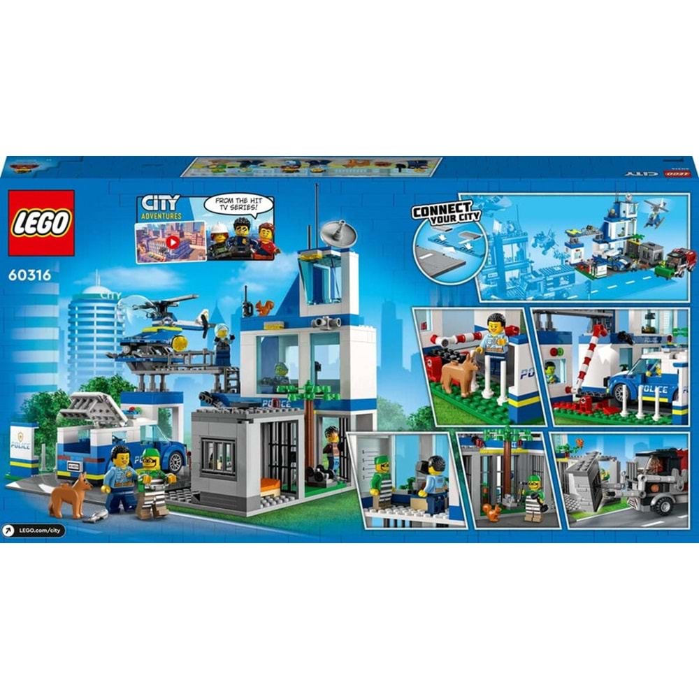 LEGO-60316 City Polis Merkezi