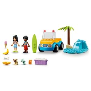 LEGO-41725 Friends Plaj Arabası Eğlencesi