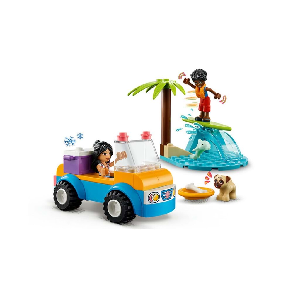 LEGO-41725 Friends Plaj Arabası Eğlencesi