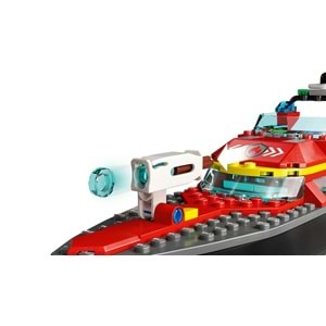 LEGO-60373 City İtfaiye Kurtarma Teknesi