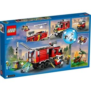 LEGO-60374 City İtfaiye Komuta Kamyonu