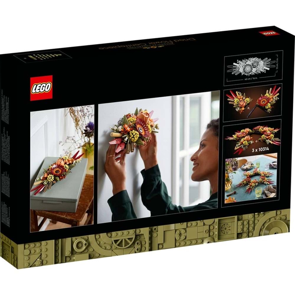 LEGO-10314 Icons Kuru Çiçek Aranjmanı