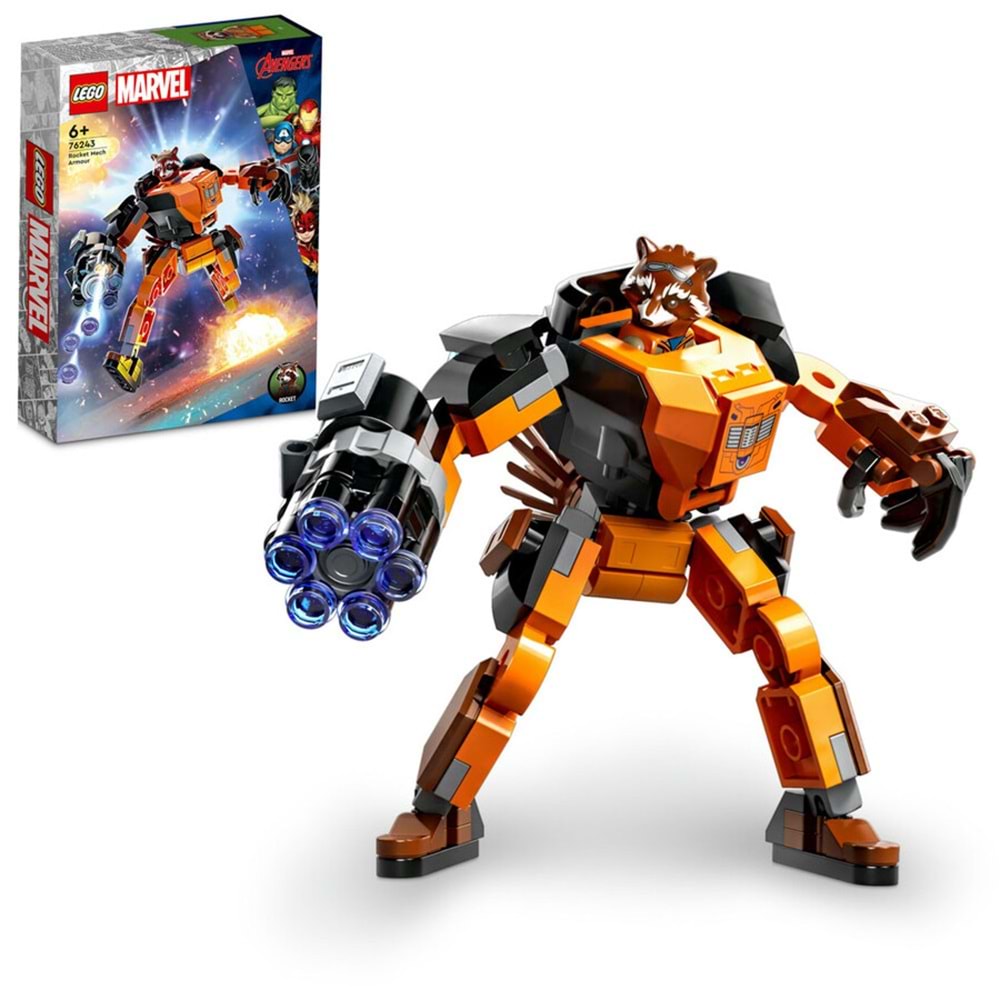 LEGO-76243 Marvel Rocket Robot Zırhı