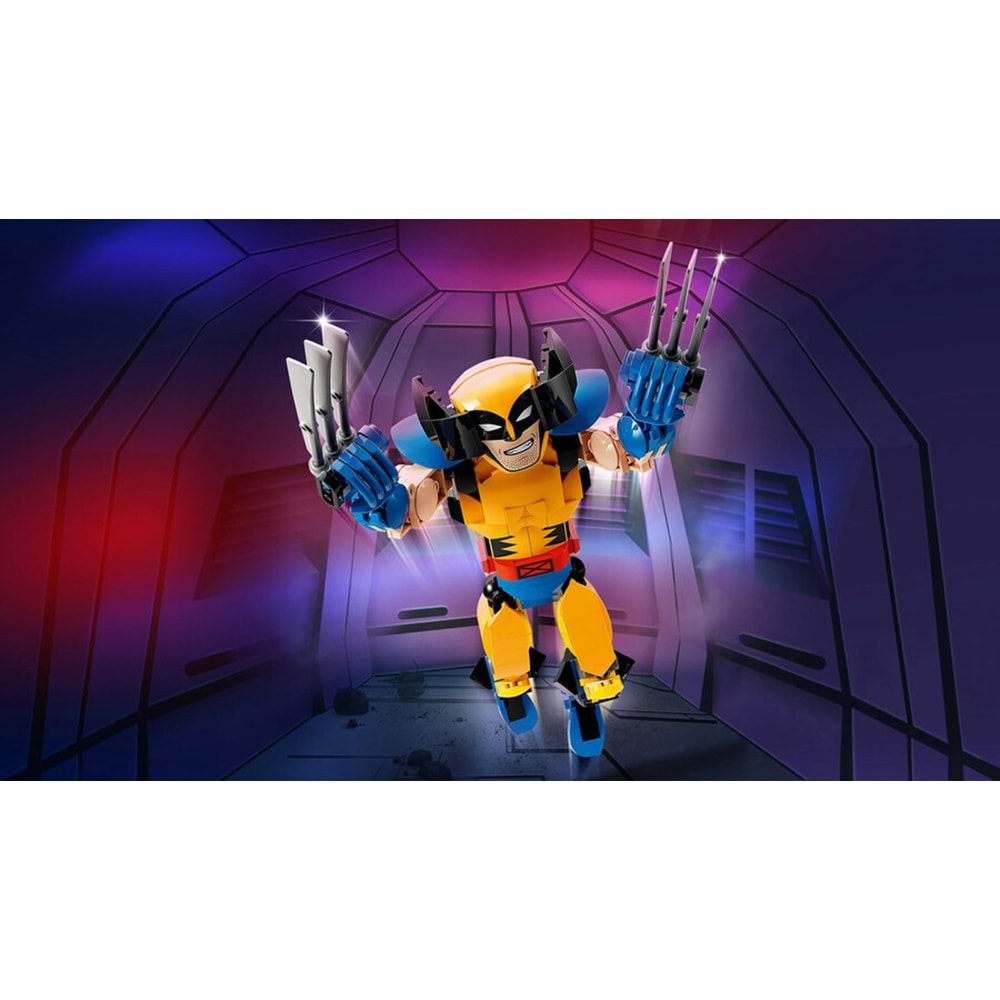 LEGO-76257 Marvel Wolverine Yapım Figürü