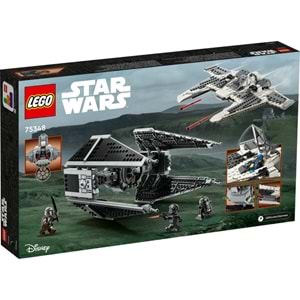 LEGO-75348 Star Wars™ Mandalorian Fang Fighter TIE Interceptor™'a Karşı