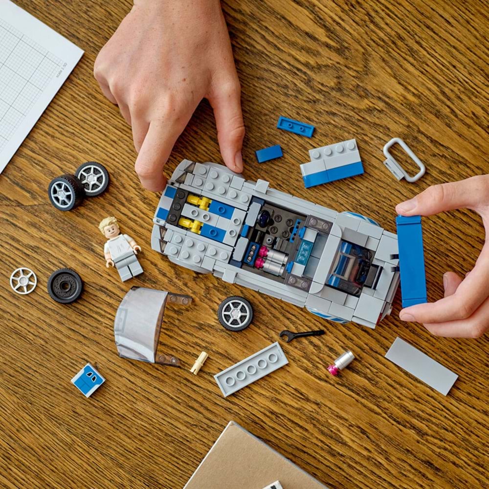 LEGO-76917 Speed Champions Daha Hızlı Daha Öfkeli Nissan Skyline GT-R (R34)