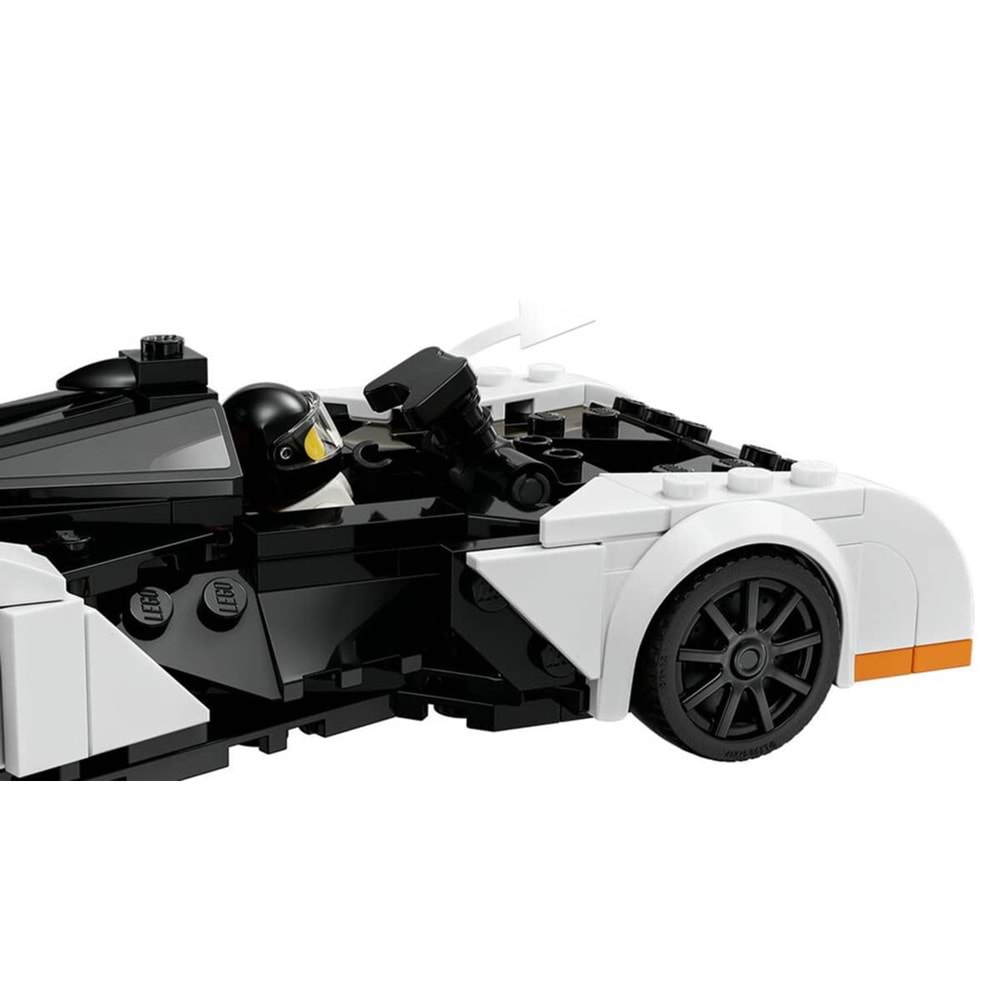 LEGO-76918 Speed Champions McLaren Solus GT ve McLaren F1 LM