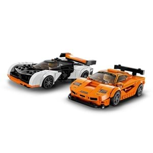 LEGO-76918 Speed Champions McLaren Solus GT ve McLaren F1 LM