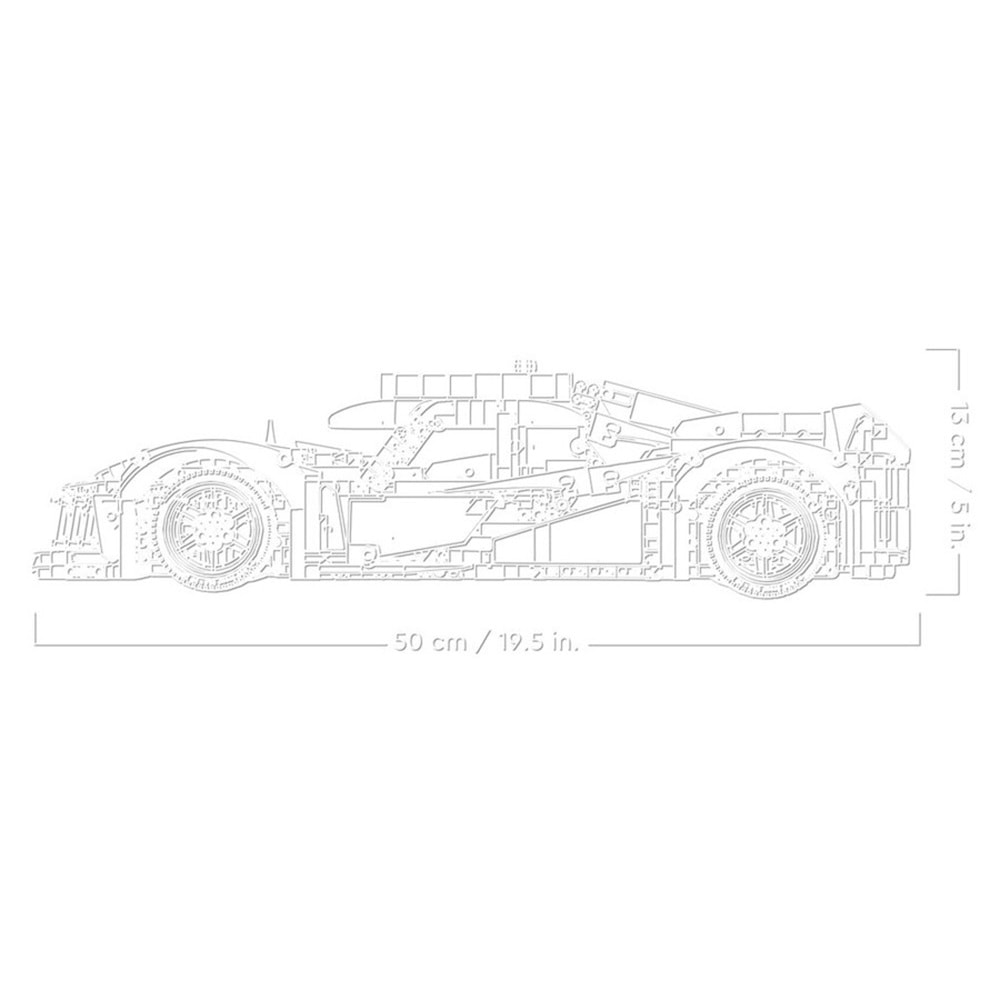 LEGO-42156 Technic PEUGEOT 9X8 24H Le Mans Hybrid Hypercar
