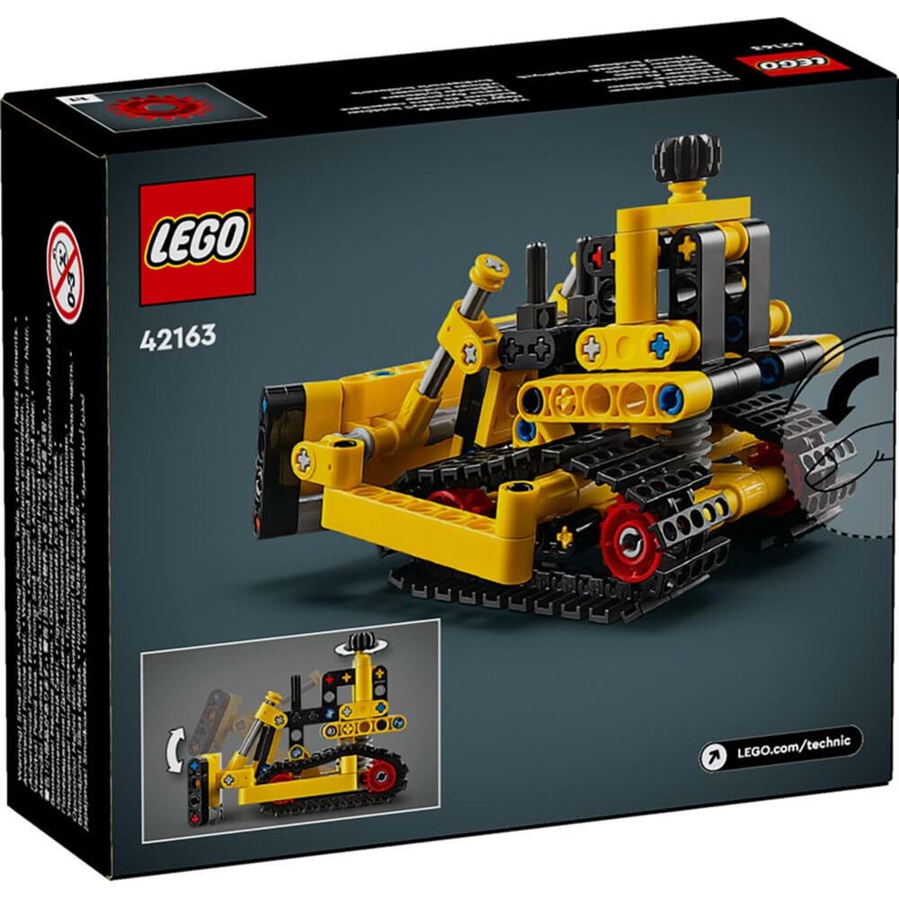 LEGO-42163 Technic Ağır İş Buldozeri