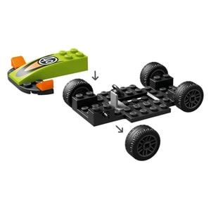 LEGO-60399 City Yeşil Yarış Arabası