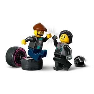 LEGO-60406 City Yarış Arabası ve Araba Taşıyıcı Kamyon