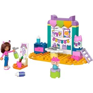LEGO-10795 Gabby's Dollhouse Karton Yavru Kedi ile El Sanatları