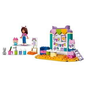 LEGO-10795 Gabby's Dollhouse Karton Yavru Kedi ile El Sanatları