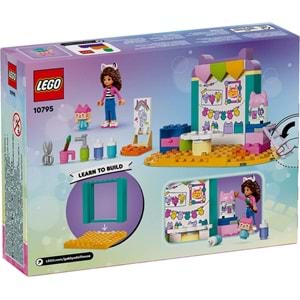 LEGO-10795 Gabby's Dollhouse Karton Yavru Kedi ile El Sanatları