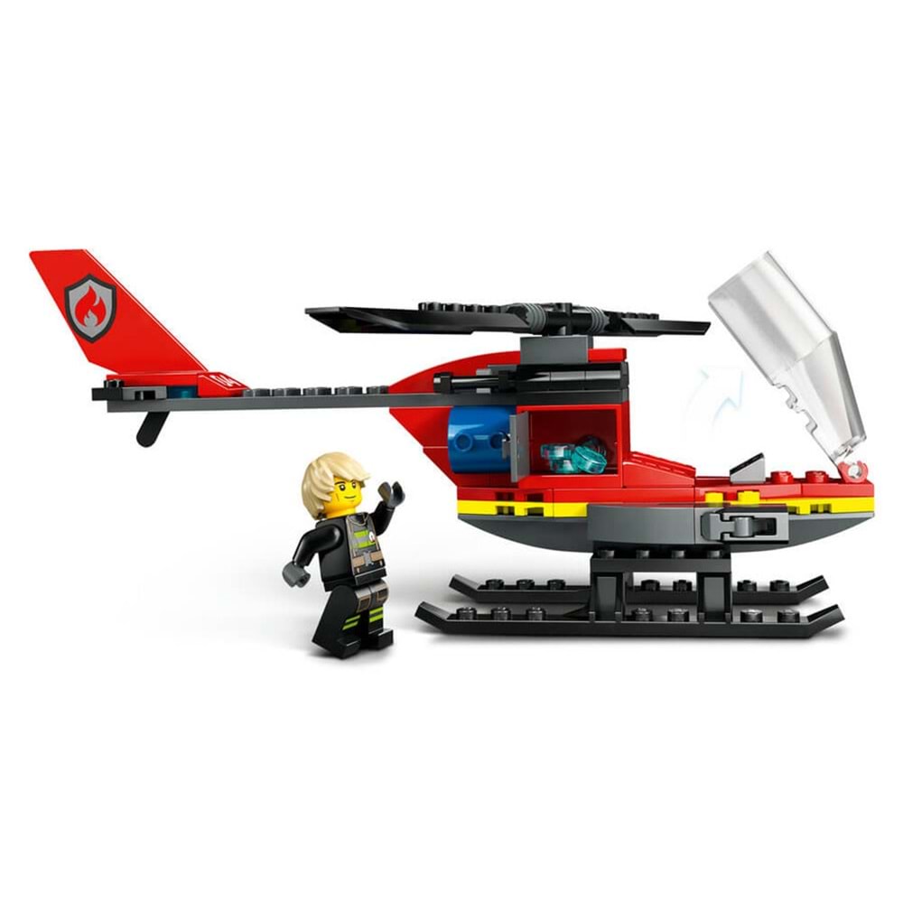 LEGO-60411 City İtfaiye Kurtarma Helikopteri