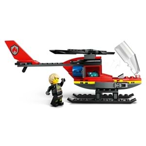 LEGO-60411 City İtfaiye Kurtarma Helikopteri