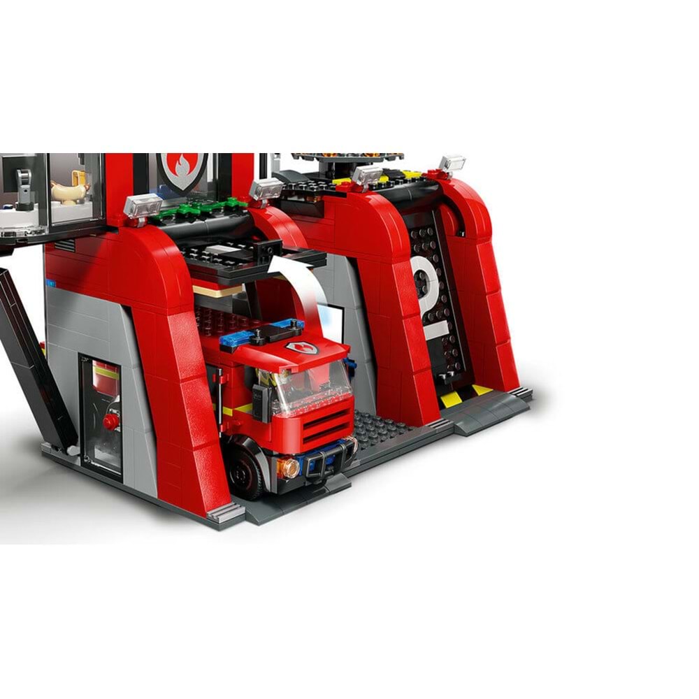 LEGO-60414 City İtfaiye Kamyonlu İtfaiye Merkezi