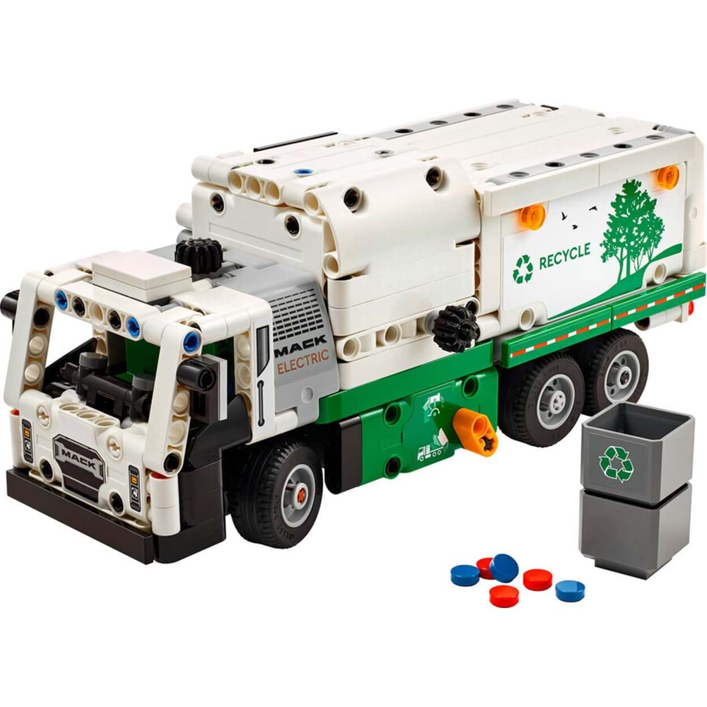 LEGO-42167 Technic Mack® LR Electric Çöp Kamyonu