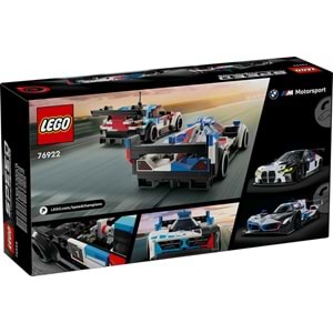 LEGO-76922 Speed Champions BMW M4 GT3 ve BMW M Hybrid V8 Yarış Arabaları