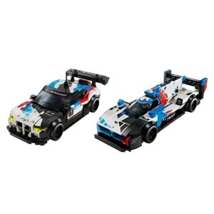 LEGO-76922 Speed Champions BMW M4 GT3 ve BMW M Hybrid V8 Yarış Arabaları