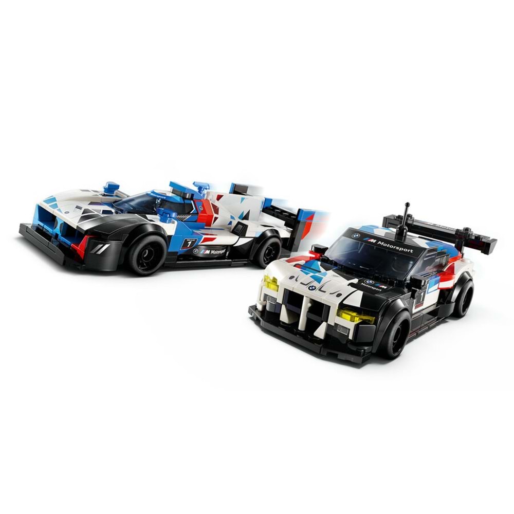 LEGO-76922 Speed Champions BMW M4 GT3 ve BMW M Hybrid V8 Yarış Arabaları