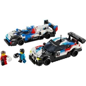 LEGO-76922 Speed Champions BMW M4 GT3 ve BMW M Hybrid V8 Yarış Arabaları