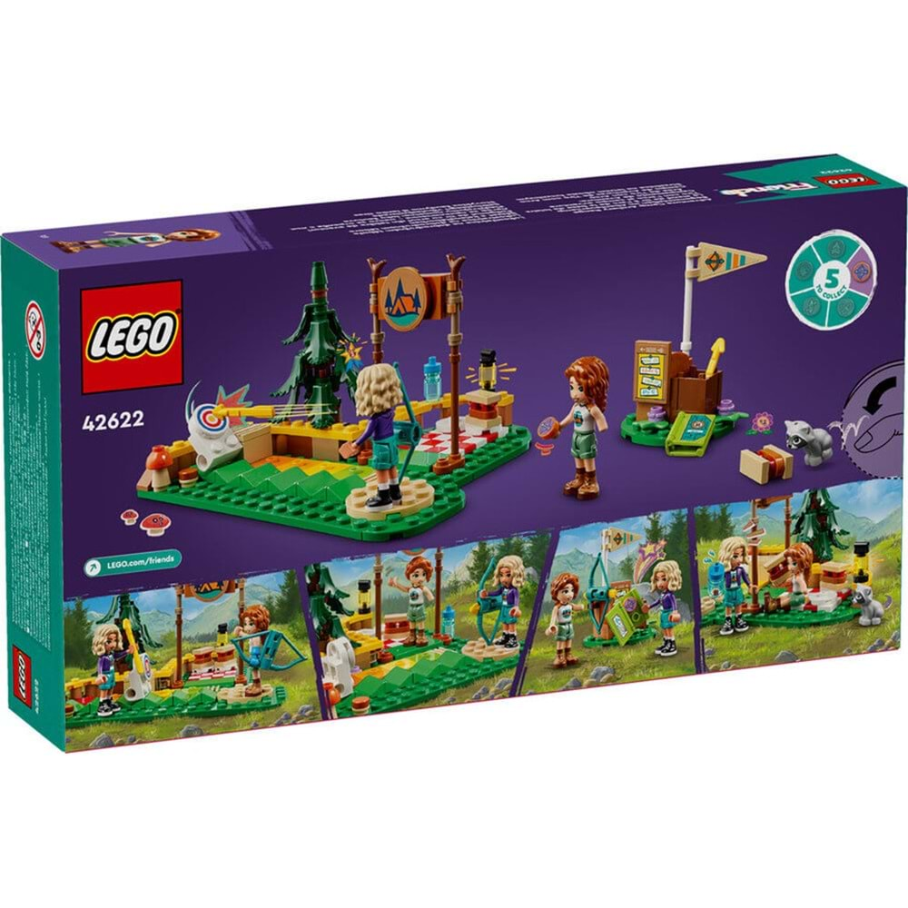 LEGO-42622 Friends Macera Kampı Okçuluk Alanı