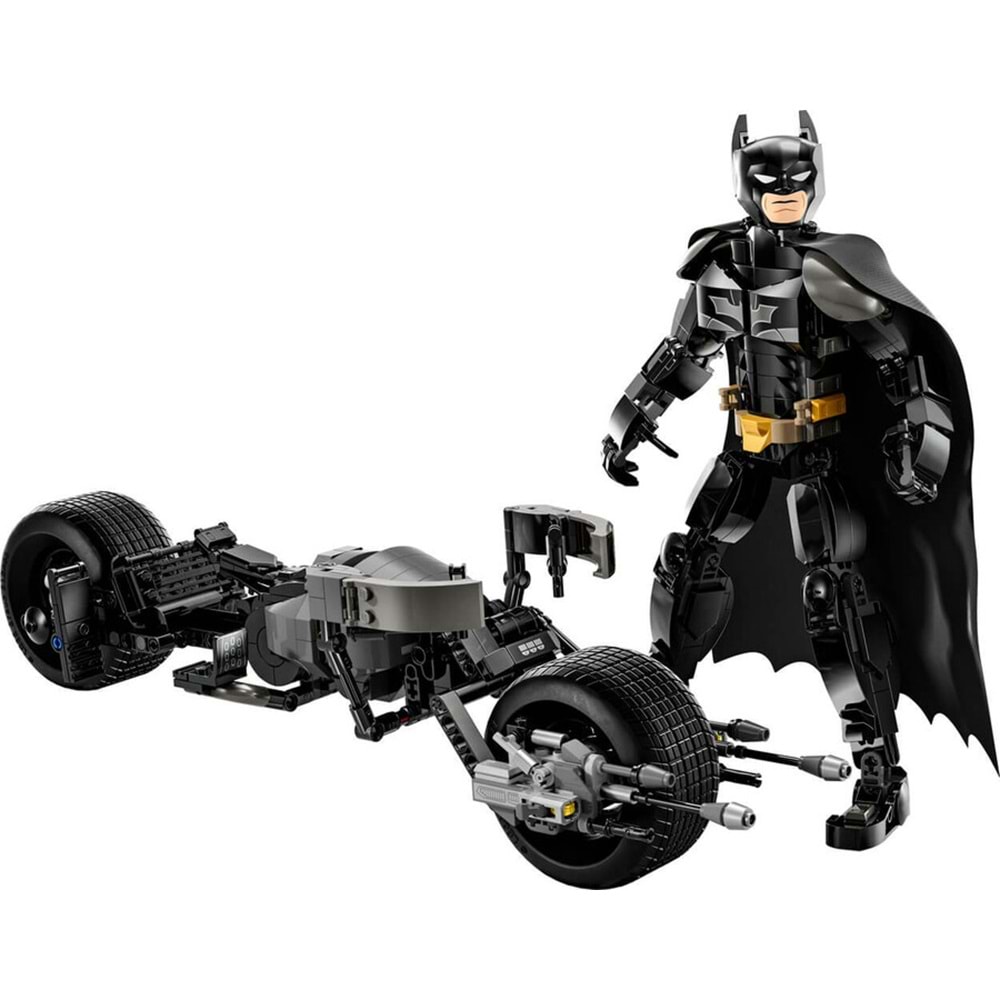LEGO-76273 DC Batman™ Yapım Figürü ve Bat-Pod Motosiklet
