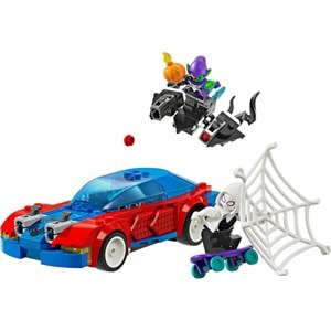 LEGO-76279 Marvel Örümcek Adam Yarış Arabası ve Venom Green Goblin