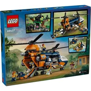 LEGO-60437 City Orman Kaşifinin Helikopteri Kamp Yerinde