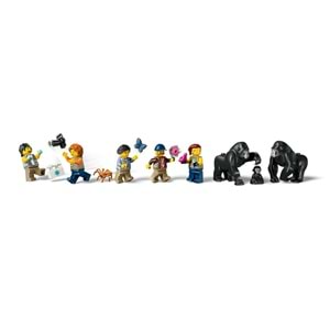 LEGO-60437 City Orman Kaşifinin Helikopteri Kamp Yerinde