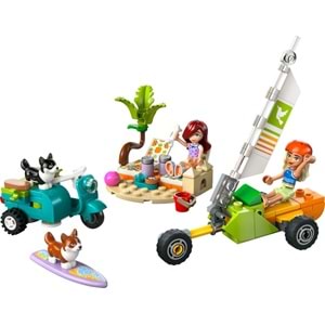 LEGO-42641 Friends Sörfçü Köpekler ve Scooter Macerası