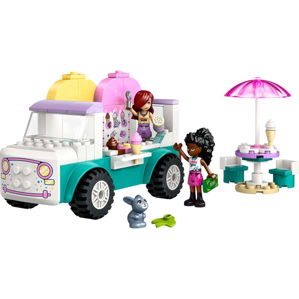 LEGO-42644 Friends Heartlake City Dondurma Kamyonu