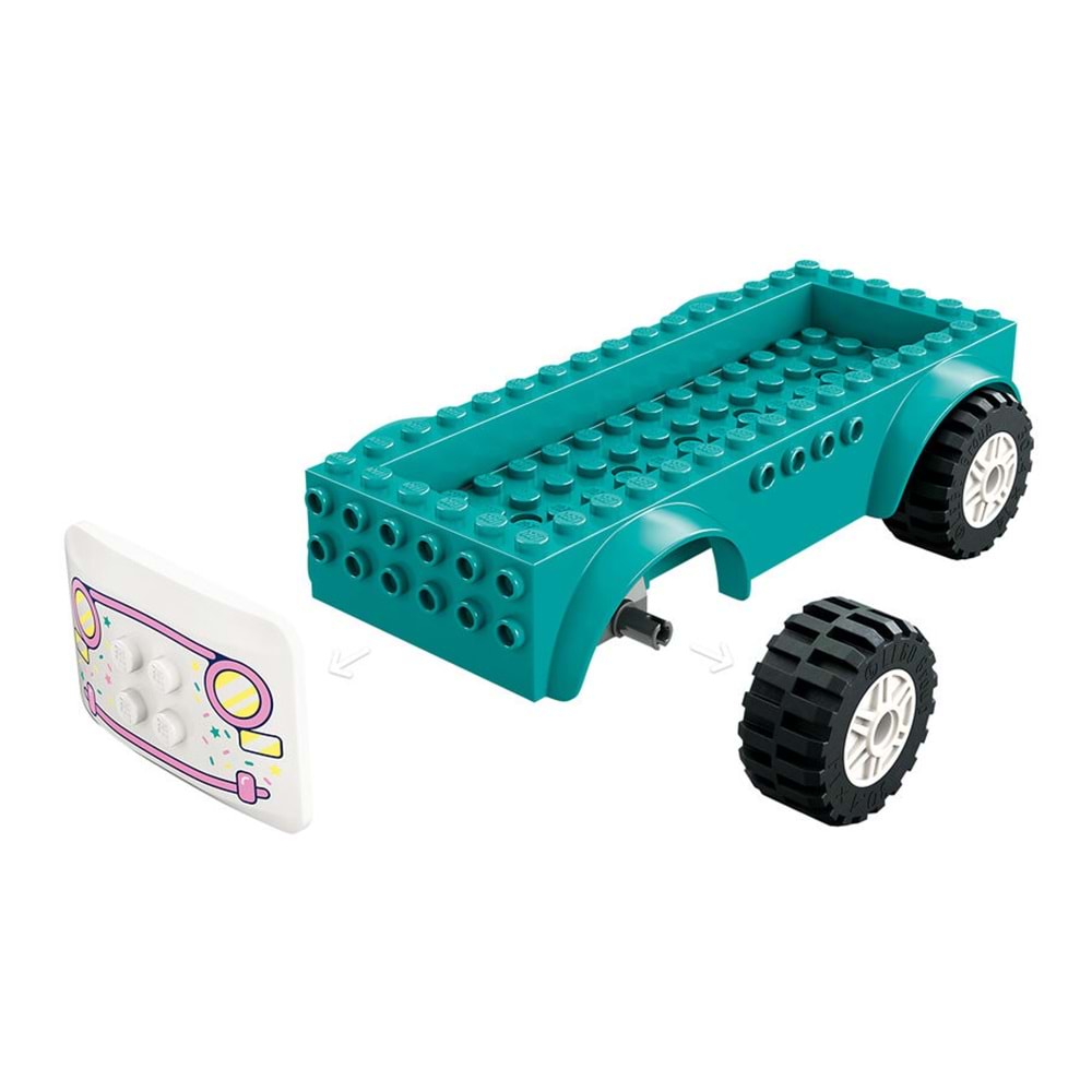 LEGO-42644 Friends Heartlake City Dondurma Kamyonu