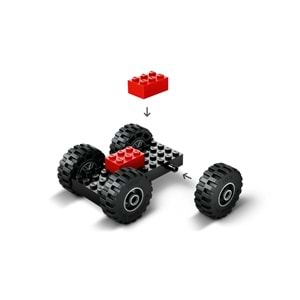 LEGO-60450 City Sarı Tekerlekli İnşaat Yükleyicisi