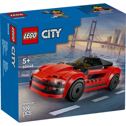LEGO-60448 City Kırmızı Spor Araba
